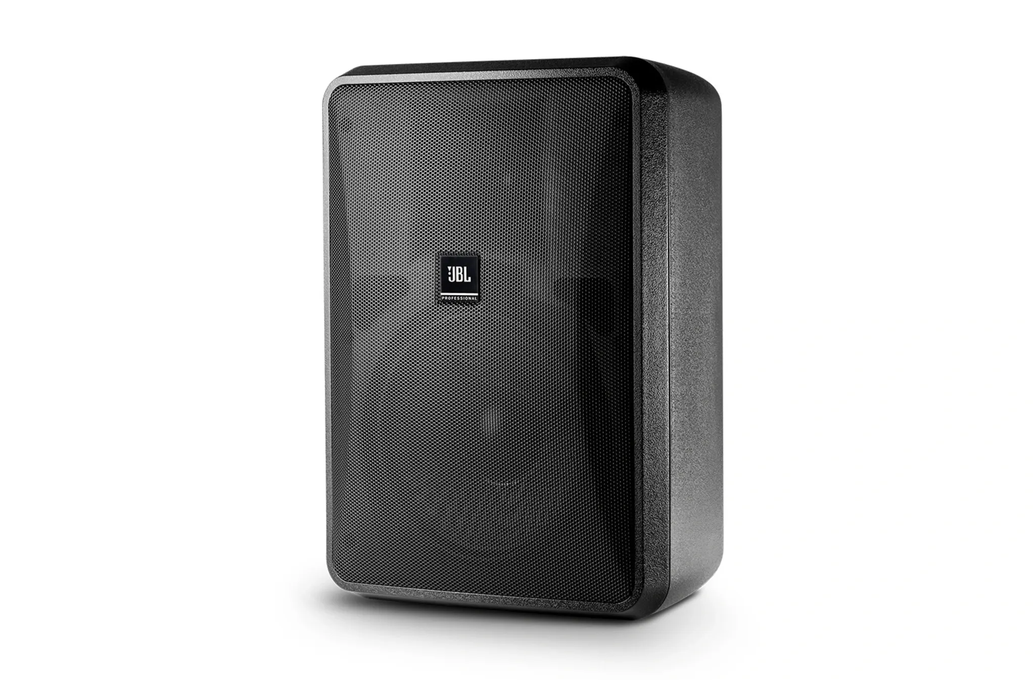 Installed-sound loudspeaker with gooseneck microphone