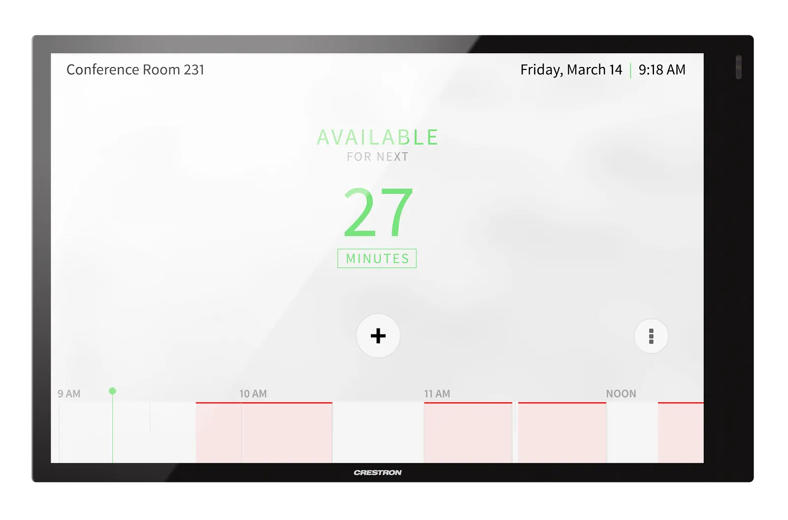 Wall-mounted touch control panel