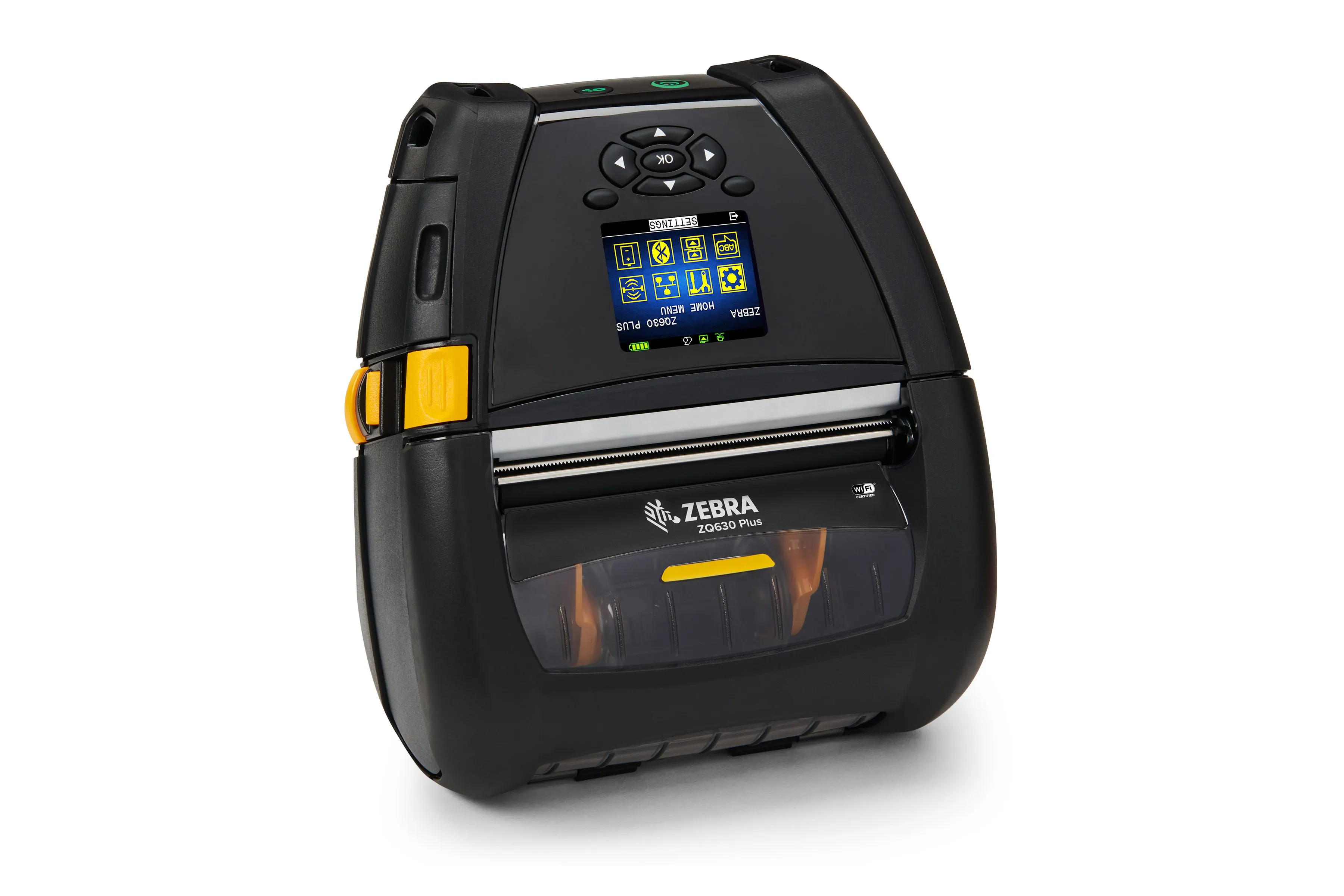 Belt-worn mobile label printer