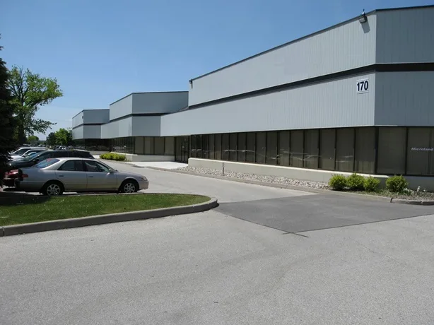 Exterior of Microland's facility in Markham, Ontario