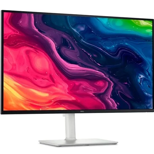 Desktop monitor on a height-adjustable stand