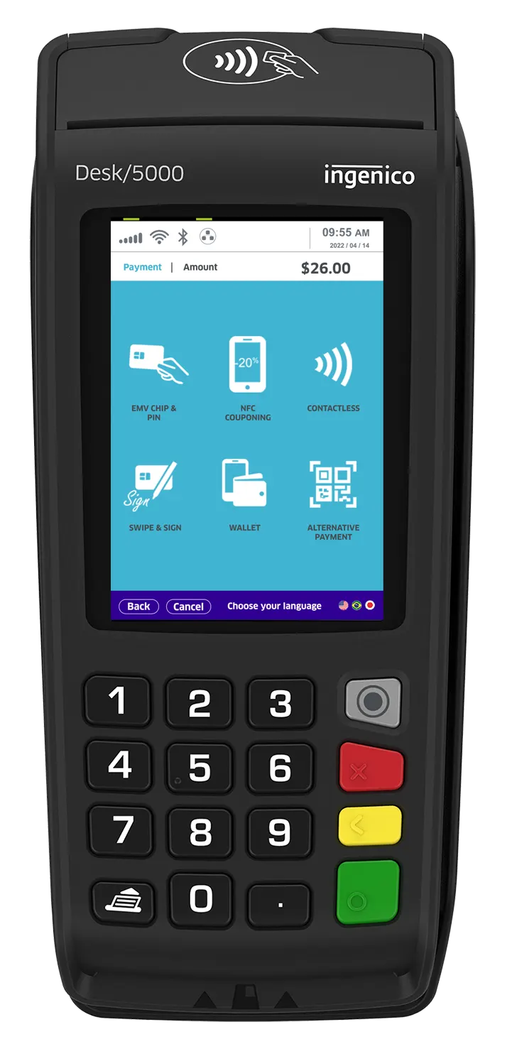 Payment PIN pad terminal