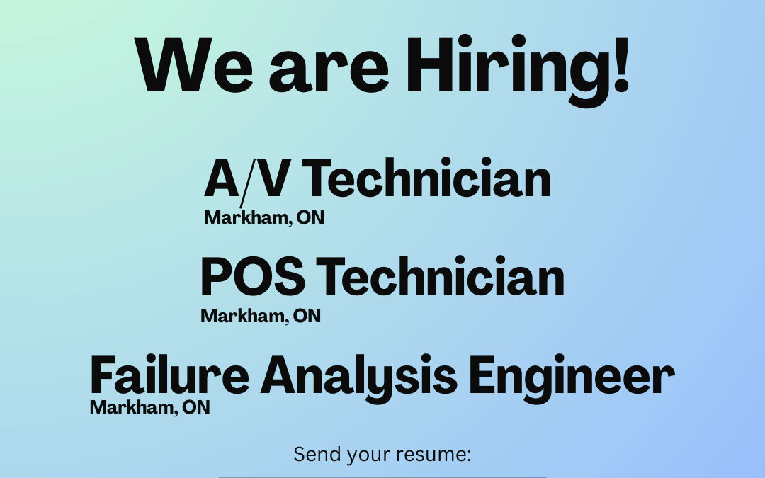 We’re hiring!