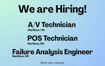 We’re hiring!