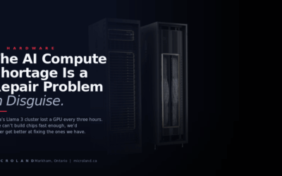 The AI Compute Shortage Is a Repair Problem in Disguise